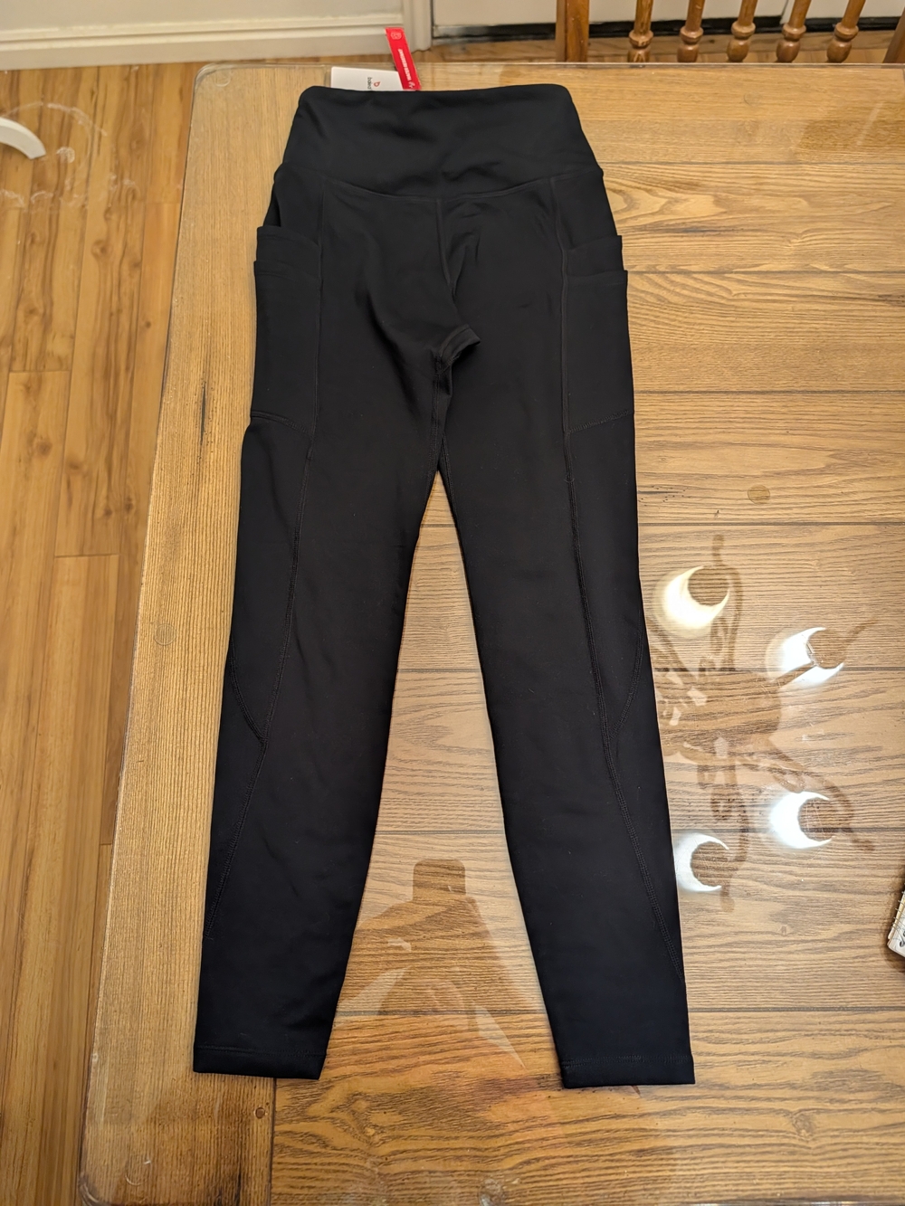 BALEAF Women's Leggings with Pockets Tummy Control Workout High Waisted Size XS